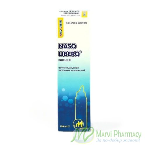 Naso Libero Isotonic 0.9% NaCl Изотоничен спрей за нос 100 мл
