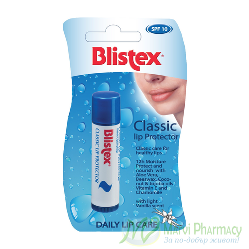 Blistex Classic Lip Protector SPF 10 Балсам за устни 4.25г.