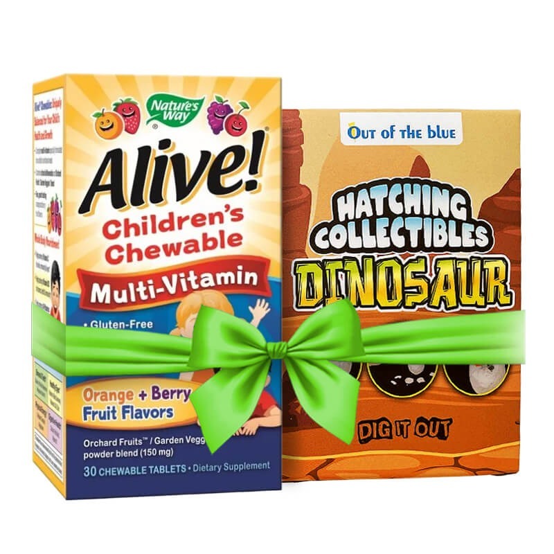 Alive! Multi Vitamins Мултивитамини за деца 30 дъвчащи табл.