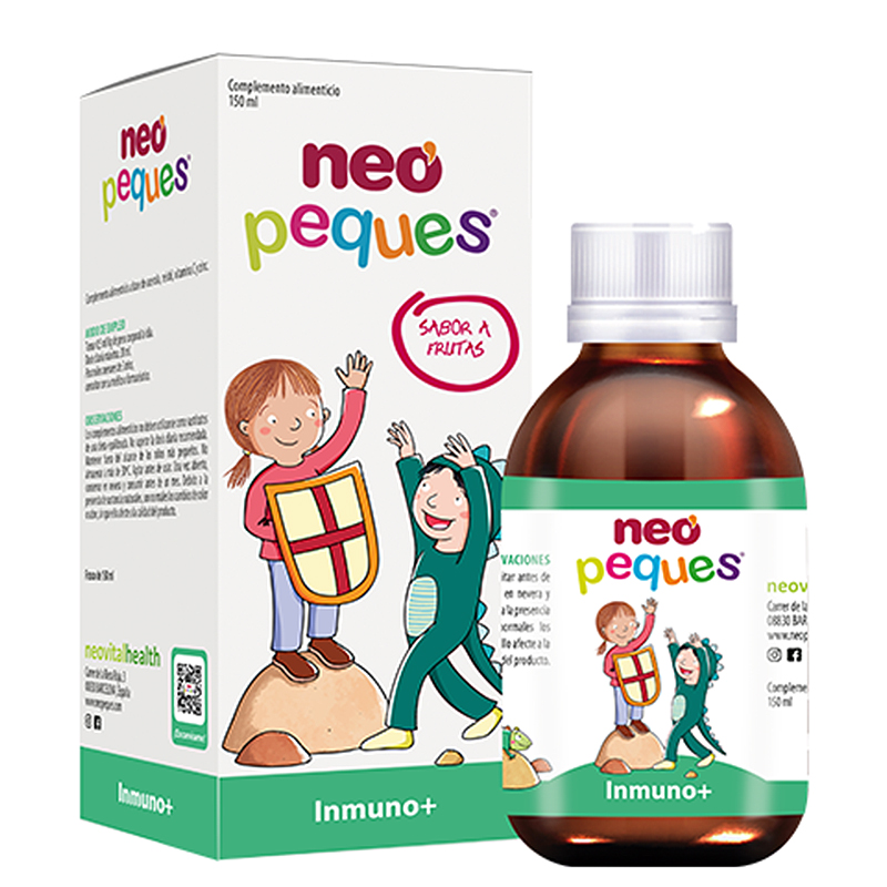 Neovital Имуно + сироп за деца (с витамин С, рейши и цинк) х 150 ml