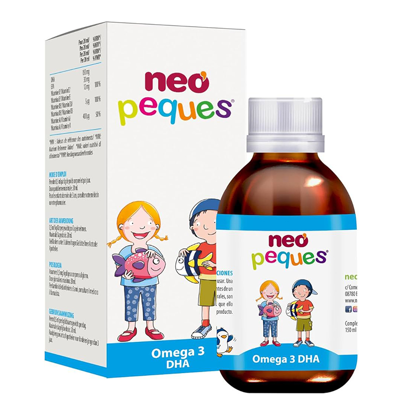 Neovital Омега-3 за деца + витамин А, Е и D3 x 150 ml