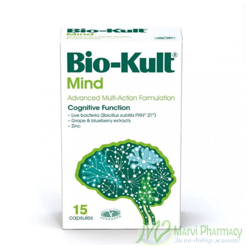 Bio-Kult Майнд Пробиотик за когнитивните функции, 15 капс.