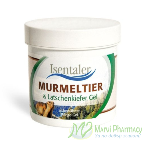 Isentaler Гел с масло от мармот и планински бор, 250 мл