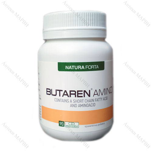 BUTAREN Amino / БУТАРЕН Амино, Бутирова киселина и L-Глутамин, 90 капс.