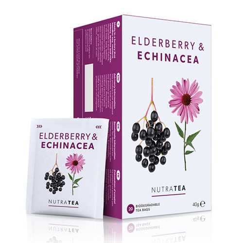 NUTRATEA Чай бъз и ехинацея 20 филтър-пакетчета
