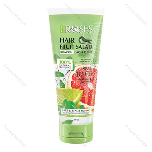 Nature of Agiva Fruit Salad Шампоан за коса грейпфрут, лайм и мента, 200 мл