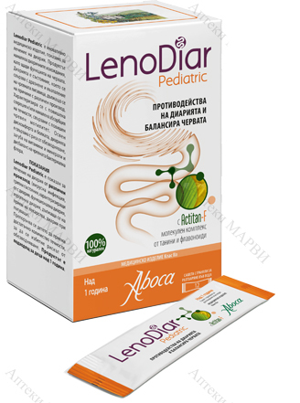 LenoDiar Pediatric/ЛеноДиар Педиатрик при диария 12 сашета х 2 г